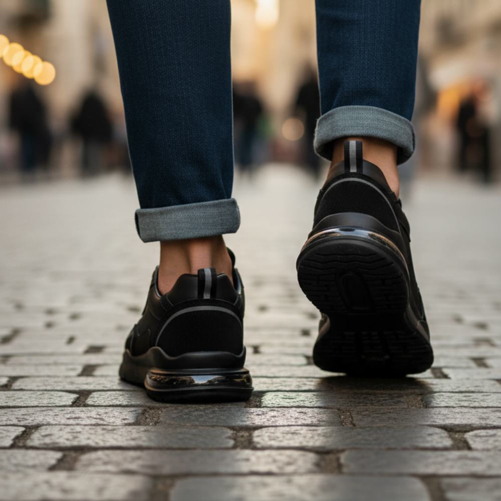 2028 Nubuk Hakiki Deri Erkek Sneakers