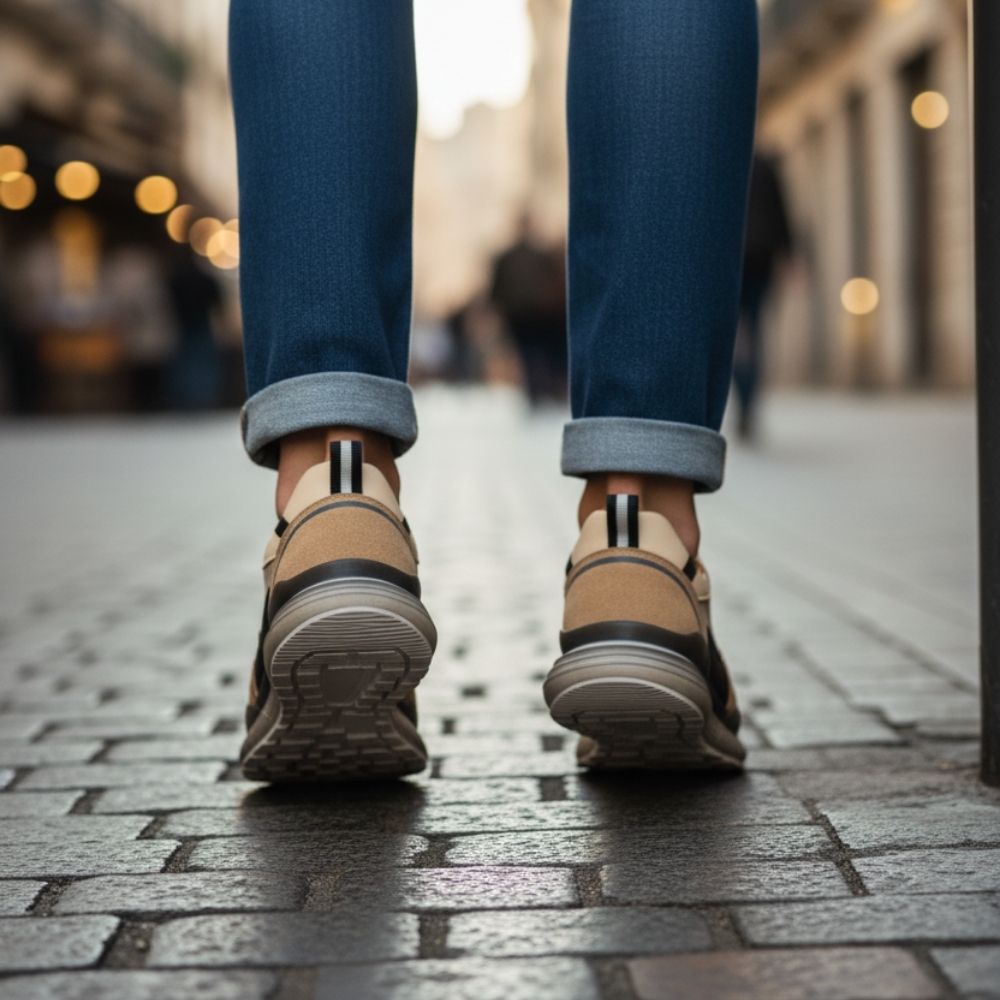 2028 Nubuk Hakiki Deri Erkek Sneakers