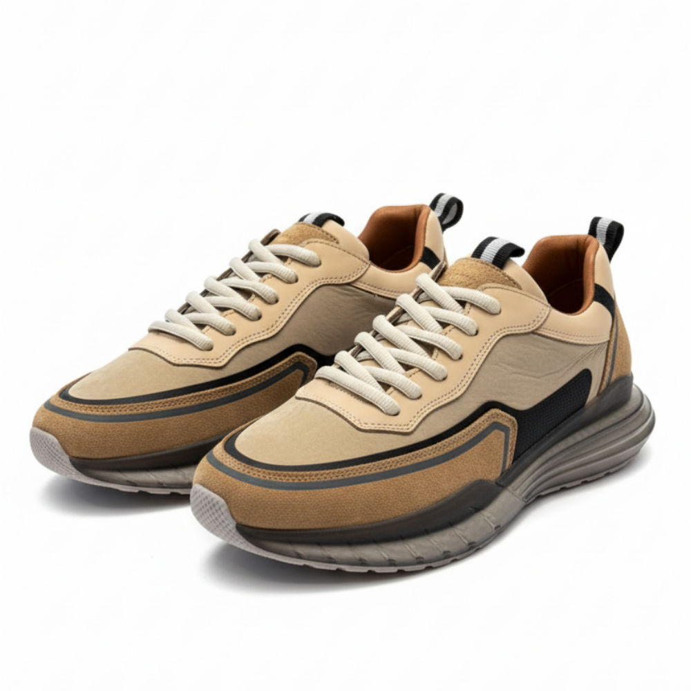 2028 Nubuk Hakiki Deri Erkek Sneakers