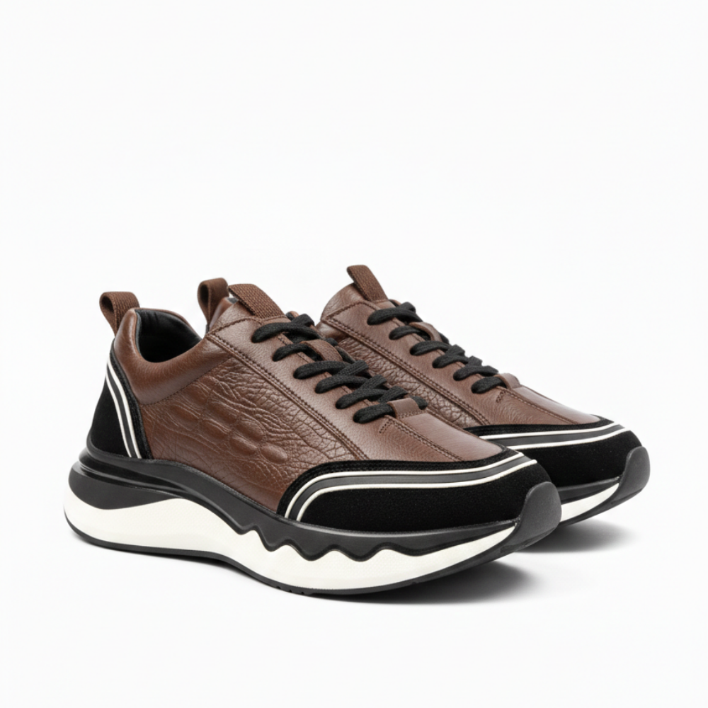 2024 Hakiki Deri Erkek Sneakers