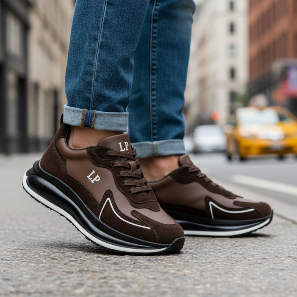 2037 Hakiki Deri Erkek Sneakers