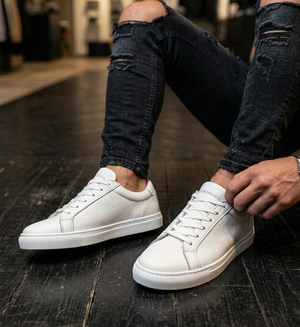 4253 Hakiki Deri Erkek Casual