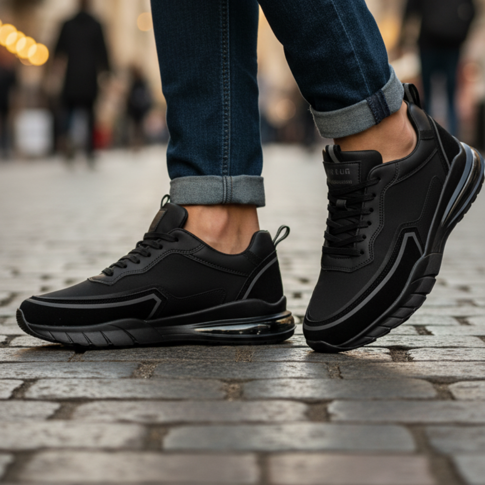 2028 Nubuk Hakiki Deri Erkek Sneakers