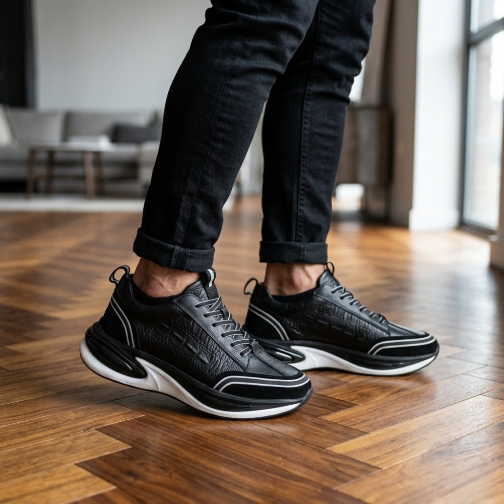 2024 Hakiki Deri Erkek Sneakers