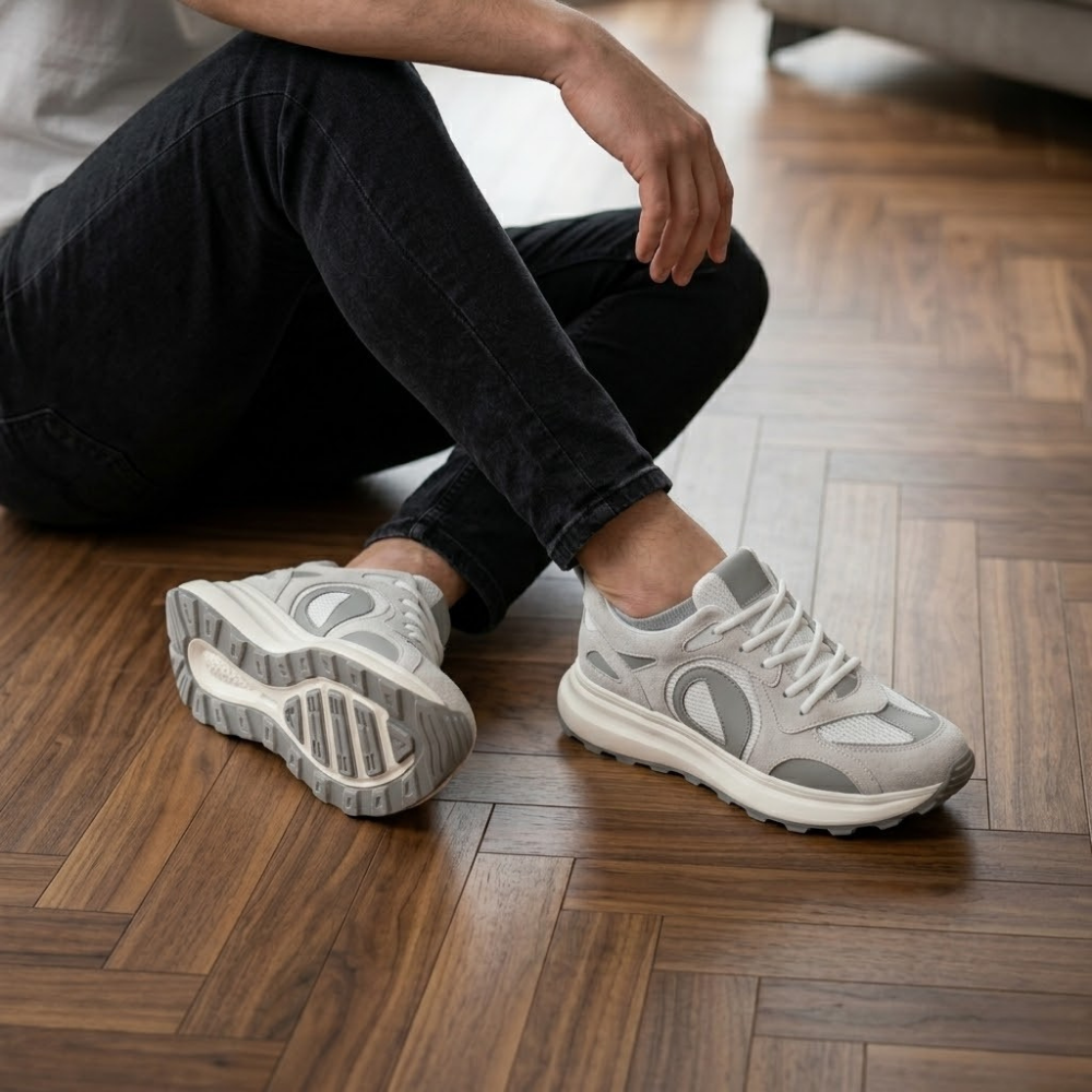 2012 Hakiki Deri Erkek Sneakers Eva