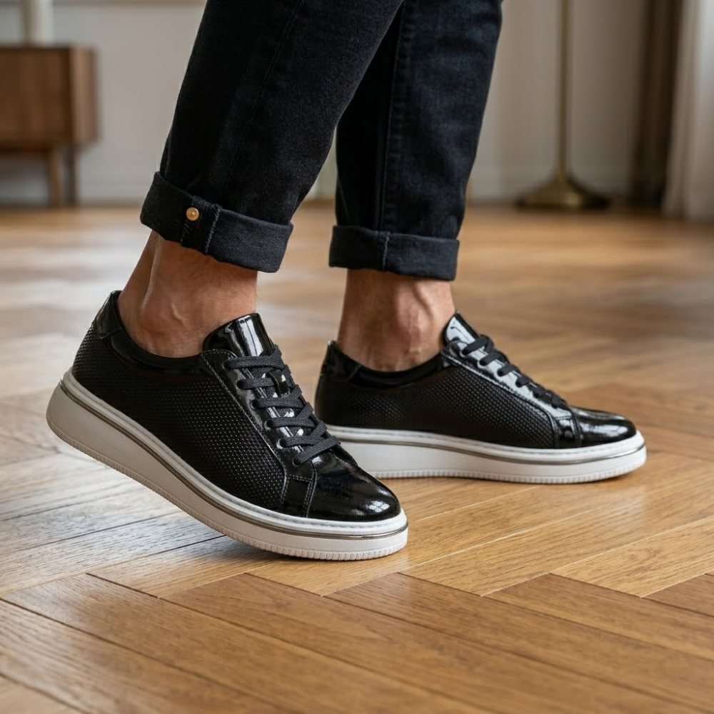 4253 Hakiki Deri Erkek Casual Eva