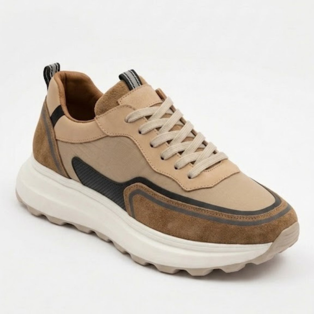 2028 Hakiki Deri Erkek Sneakers Eva
