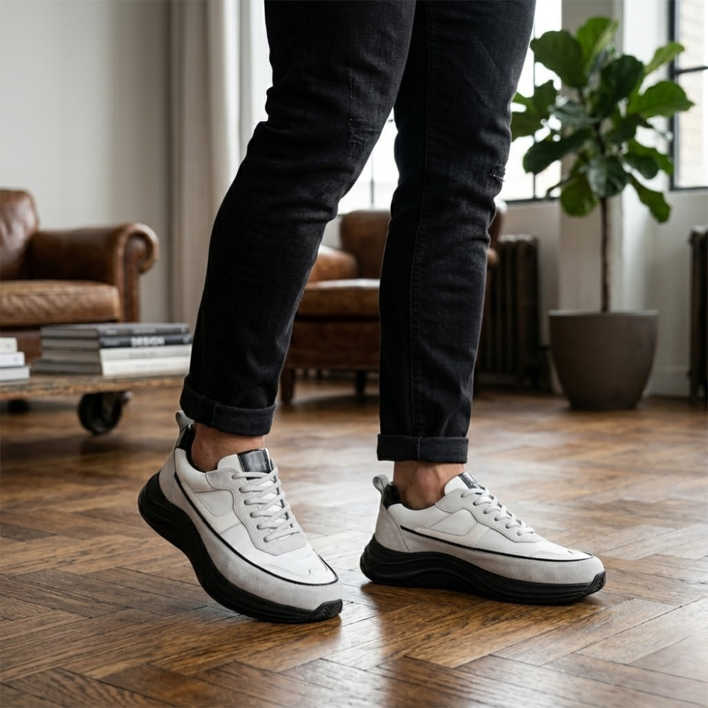 2051 Hakiki Deri Erkek Sneakers