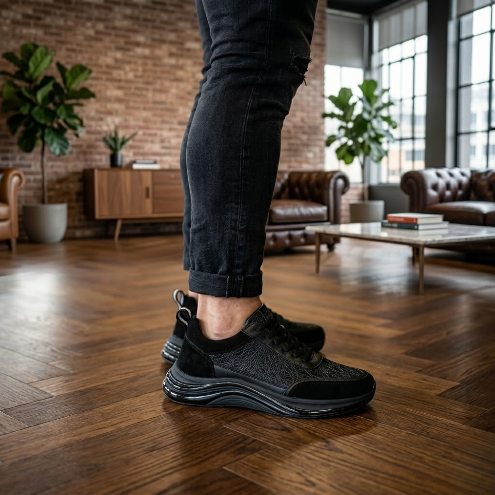 1074 Hakiki Deri Erkek Sneakers