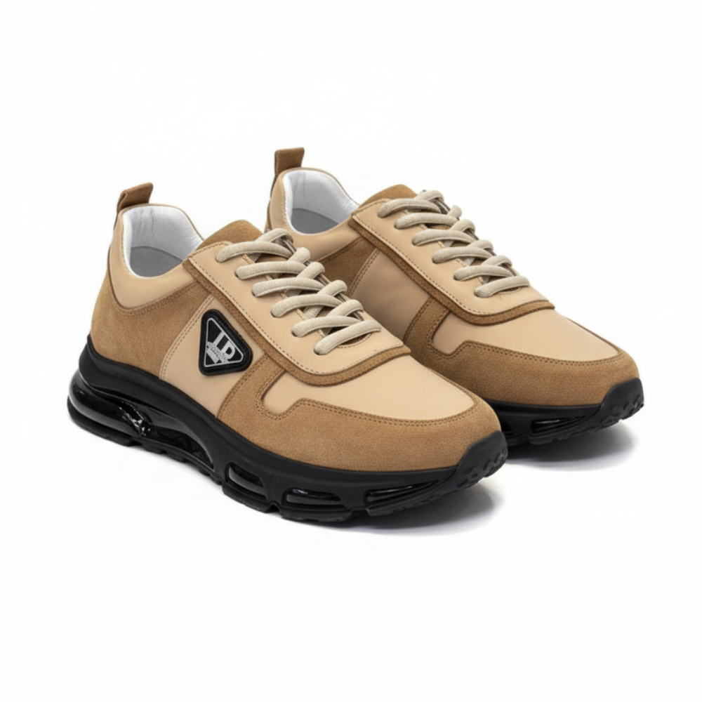 2027 Süet Hakiki Deri Erkek Sneakers