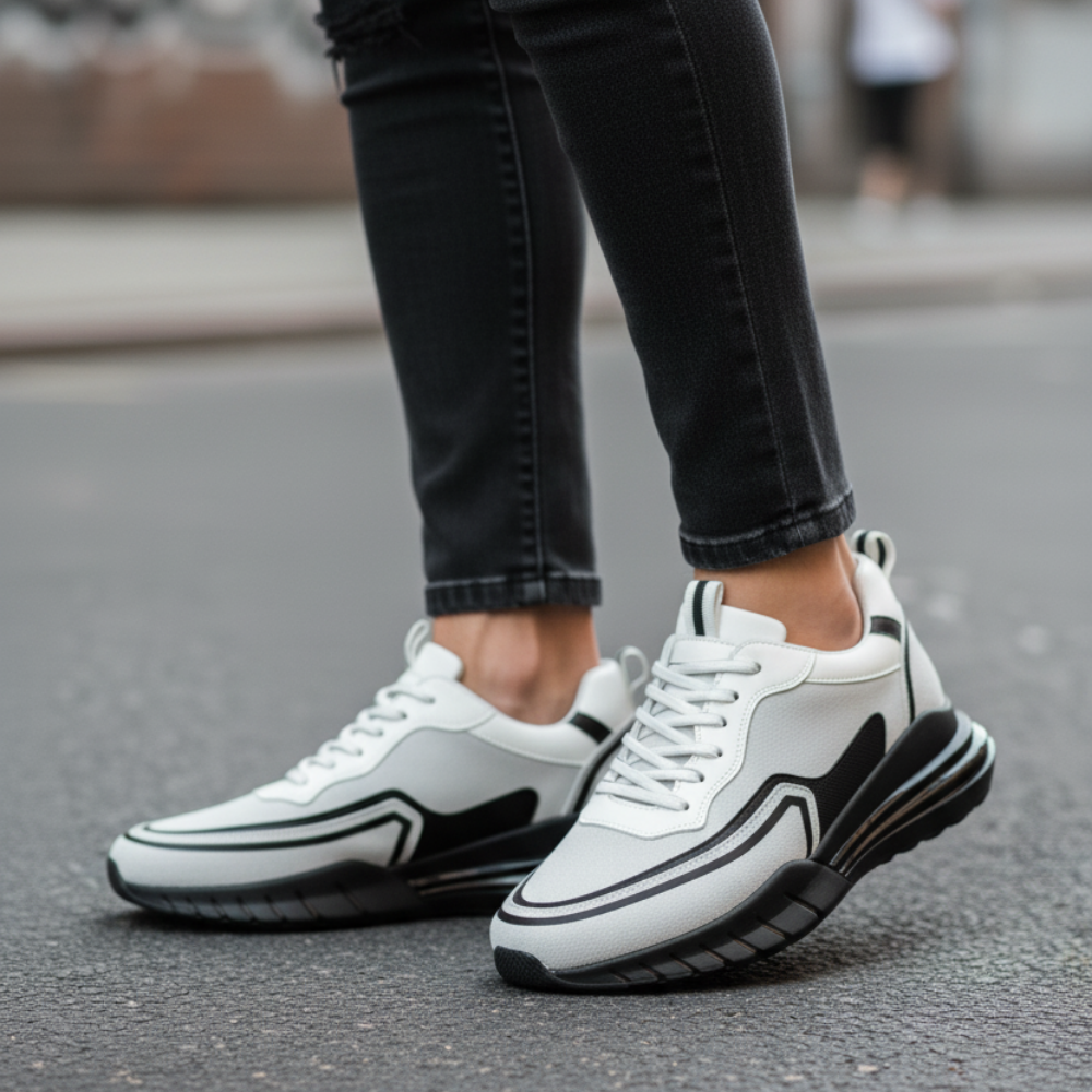 2028 Nubuk Hakiki Deri Erkek Sneakers