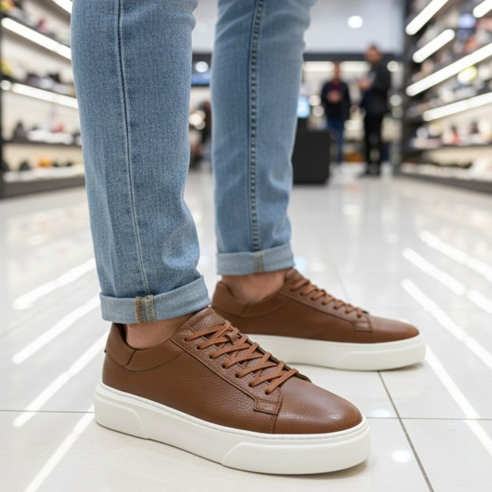 1090 Hakiki Deri Erkek Casual