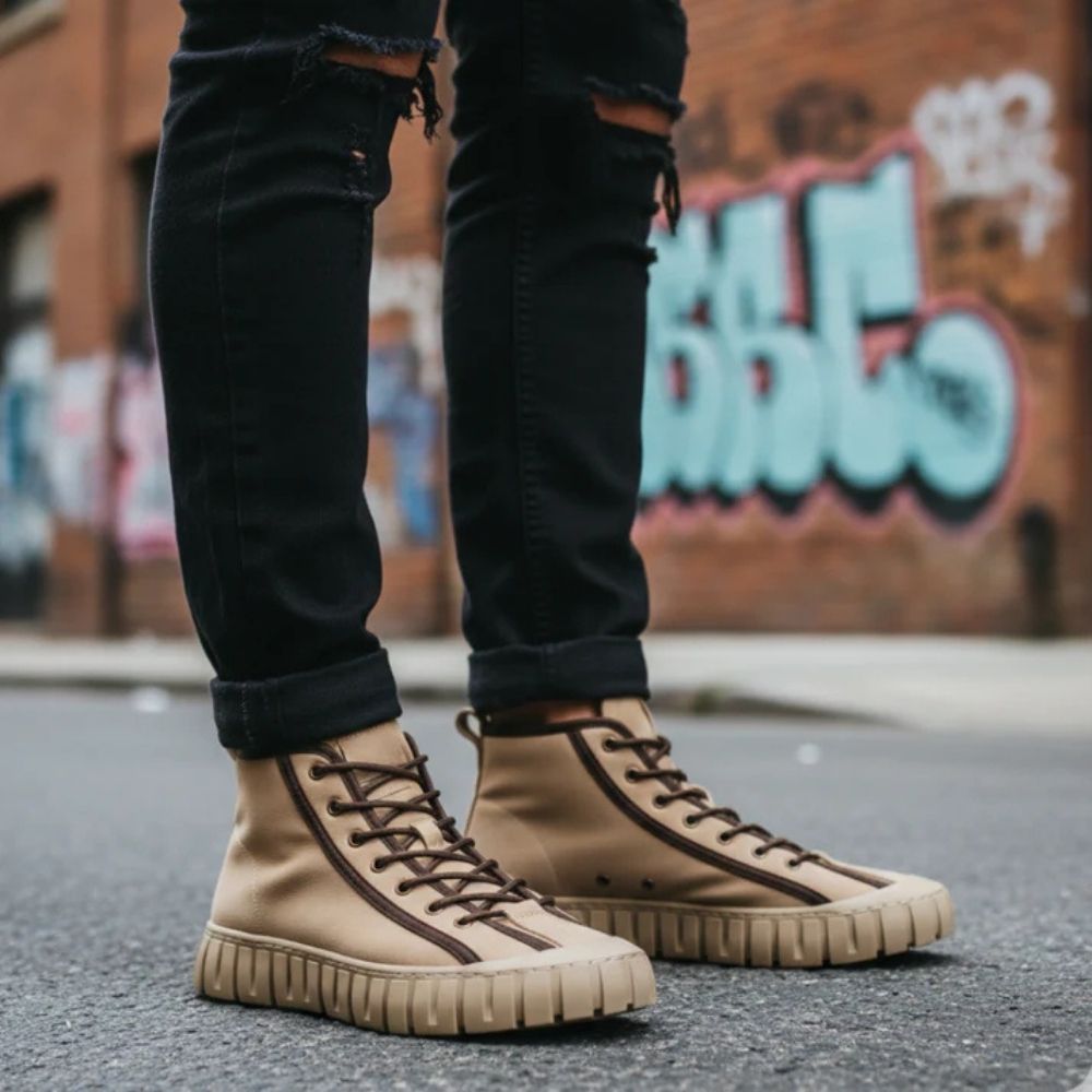 1086 Nubuk Hakiki Deri Bot