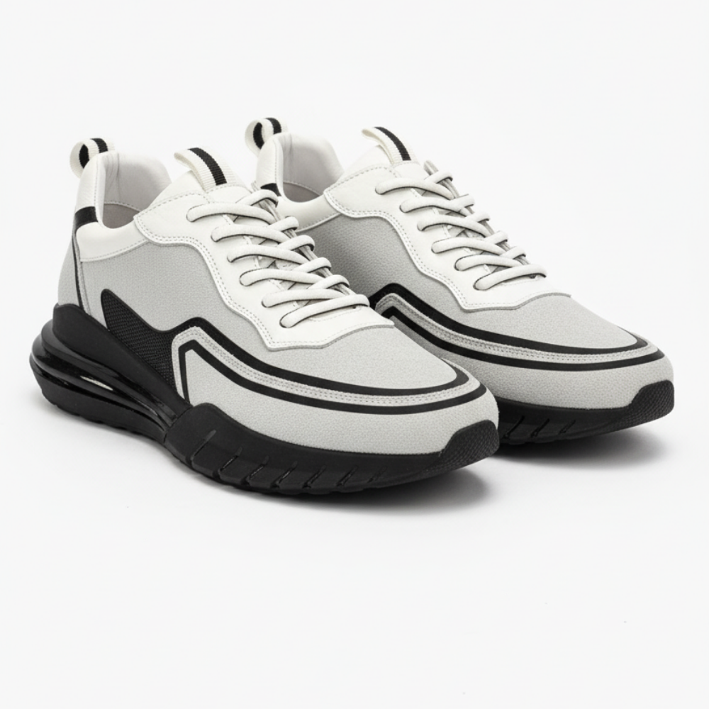 2028 Nubuk Hakiki Deri Erkek Sneakers
