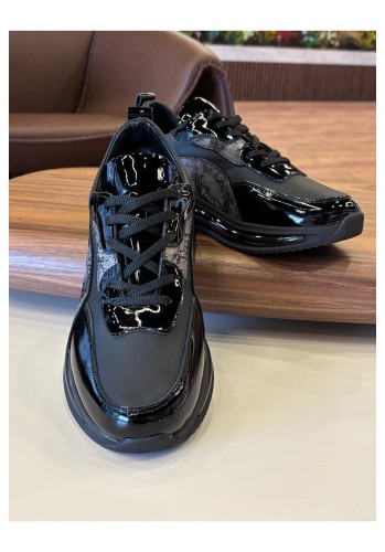 1061 Ganili Rugan Hakiki Deri Erkek Sneakers