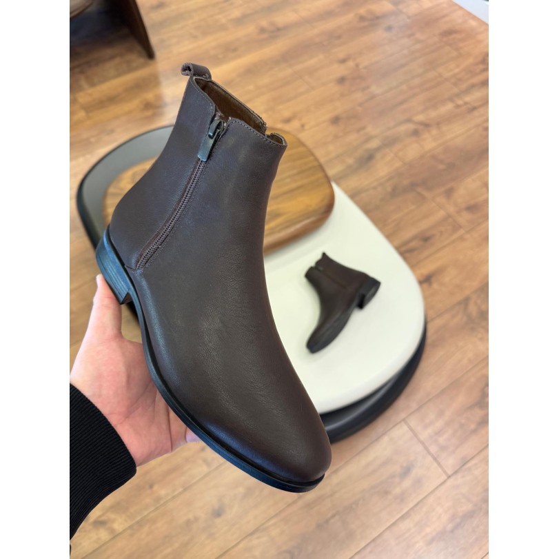 5622 Kahve Cilt Hakiki Deri Bot