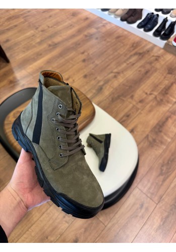 5621 Haki Nubuk Hakiki Deri Bot